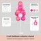 Balloon Column Kit Set of 2 With Balloons Included - Balloon Tower with Stand, Base, and Pole,Backdrop Decoration for Wedding, Baby Shower, Birthday Party, or Bachelorette Parties (Pink)